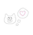 どうぶつにんげん（個別スタンプ：11）