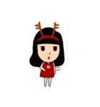 young short merry Christmas（個別スタンプ：8）