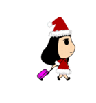 young short merry Christmas（個別スタンプ：10）
