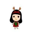 young short merry Christmas（個別スタンプ：20）