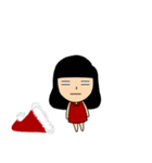 young short merry Christmas（個別スタンプ：35）