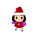 young short merry Christmas（個別スタンプ：37）