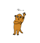 キンカジューと宇宙の子（個別スタンプ：1）