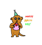 キンカジューと宇宙の子（個別スタンプ：38）
