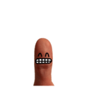 Fingers Face（個別スタンプ：6）
