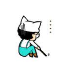 Sherene and Elvin - The cat couple（個別スタンプ：5）
