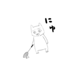 バドミントン×ねこ2（個別スタンプ：15）