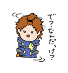 隠れ干物女子（個別スタンプ：8）