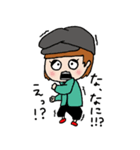 隠れ干物女子（個別スタンプ：39）