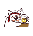 しろくまおじさん（個別スタンプ：15）