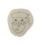 先生はどんぐりみたい...（個別スタンプ：3）
