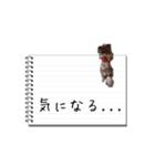 パピヨンのはなちゃん メモ帳ver.（個別スタンプ：23）