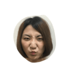 顔だけの意味なしスタンプ（個別スタンプ：1）