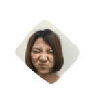 顔だけの意味なしスタンプ（個別スタンプ：3）