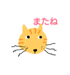 インコと猫（個別スタンプ：6）