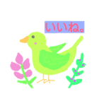インコと猫（個別スタンプ：20）