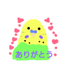 インコと猫（個別スタンプ：31）