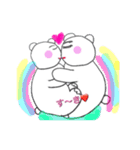 濃い恋クマたんのLOVE（個別スタンプ：3）