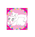 濃い恋クマたんのLOVE（個別スタンプ：4）