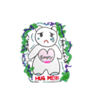 濃い恋クマたんのLOVE（個別スタンプ：9）