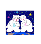 濃い恋クマたんのLOVE（個別スタンプ：15）