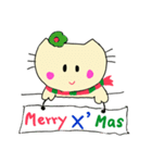 Dinkyneko ＆ Friends #11 _Merry X' Mas（個別スタンプ：9）