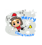 Hana Miko. Merry Christmas.（個別スタンプ：2）