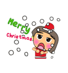 Hana Miko. Merry Christmas.（個別スタンプ：6）