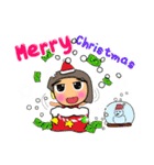 Hana Miko. Merry Christmas.（個別スタンプ：16）