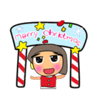 Hana Miko. Merry Christmas.（個別スタンプ：18）