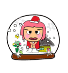 Miko Kami. Merry Christmas..（個別スタンプ：13）