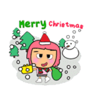 Miko Kami. Merry Christmas..（個別スタンプ：14）