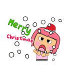 Miko Kami. Merry Christmas..（個別スタンプ：22）