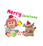 Miko Kami. Merry Christmas..（個別スタンプ：23）