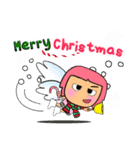 Miko Kami. Merry Christmas..（個別スタンプ：28）