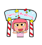 Miko Kami. Merry Christmas..（個別スタンプ：34）