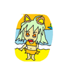 KameokatawataGirls and creates.2（個別スタンプ：2）
