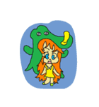 KameokatawataGirls and creates.2（個別スタンプ：8）