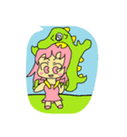 KameokatawataGirls and creates.2（個別スタンプ：9）