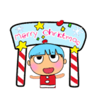 Mr. Sasan. Merry Christmas.（個別スタンプ：10）