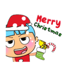 Mr. Sasan. Merry Christmas.（個別スタンプ：17）