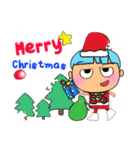 Mr. Sasan. Merry Christmas.（個別スタンプ：21）