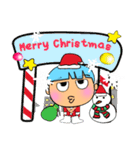 Mr. Sasan. Merry Christmas.（個別スタンプ：25）