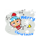 Mr. Sasan. Merry Christmas.（個別スタンプ：34）