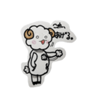 ヒツジくん(1)（個別スタンプ：4）