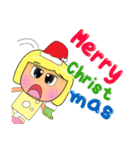 Seko . HO HO. Merry Christmas.（個別スタンプ：15）