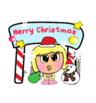 Seko . HO HO. Merry Christmas.（個別スタンプ：16）