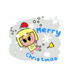 Seko . HO HO. Merry Christmas.（個別スタンプ：25）