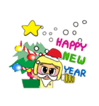 Seko . HO HO. Merry Christmas.（個別スタンプ：28）