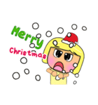 Seko . HO HO. Merry Christmas.（個別スタンプ：29）